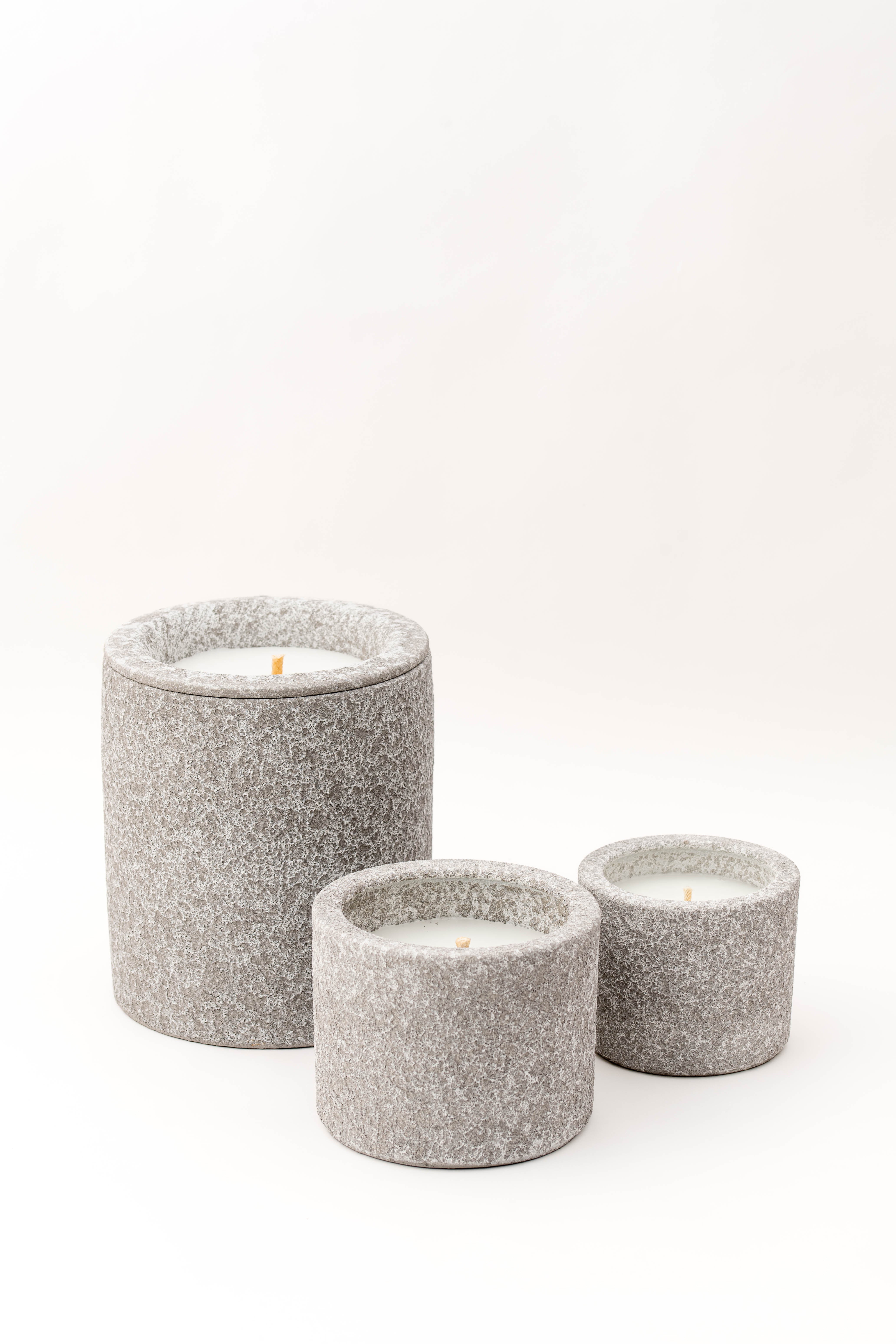 Smokey Grey Outdoor Candle
