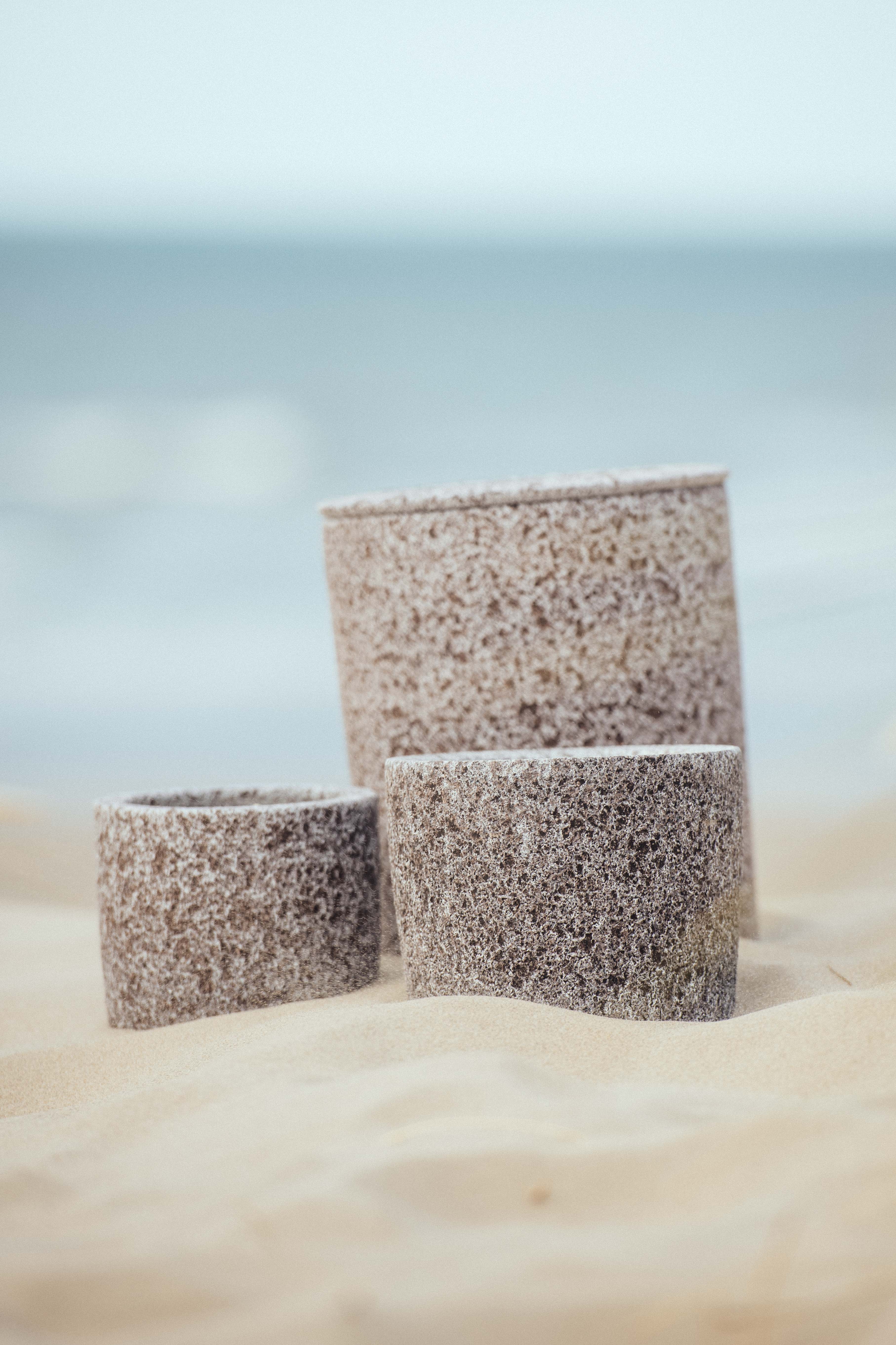 Ash Grey Outdoor Candle