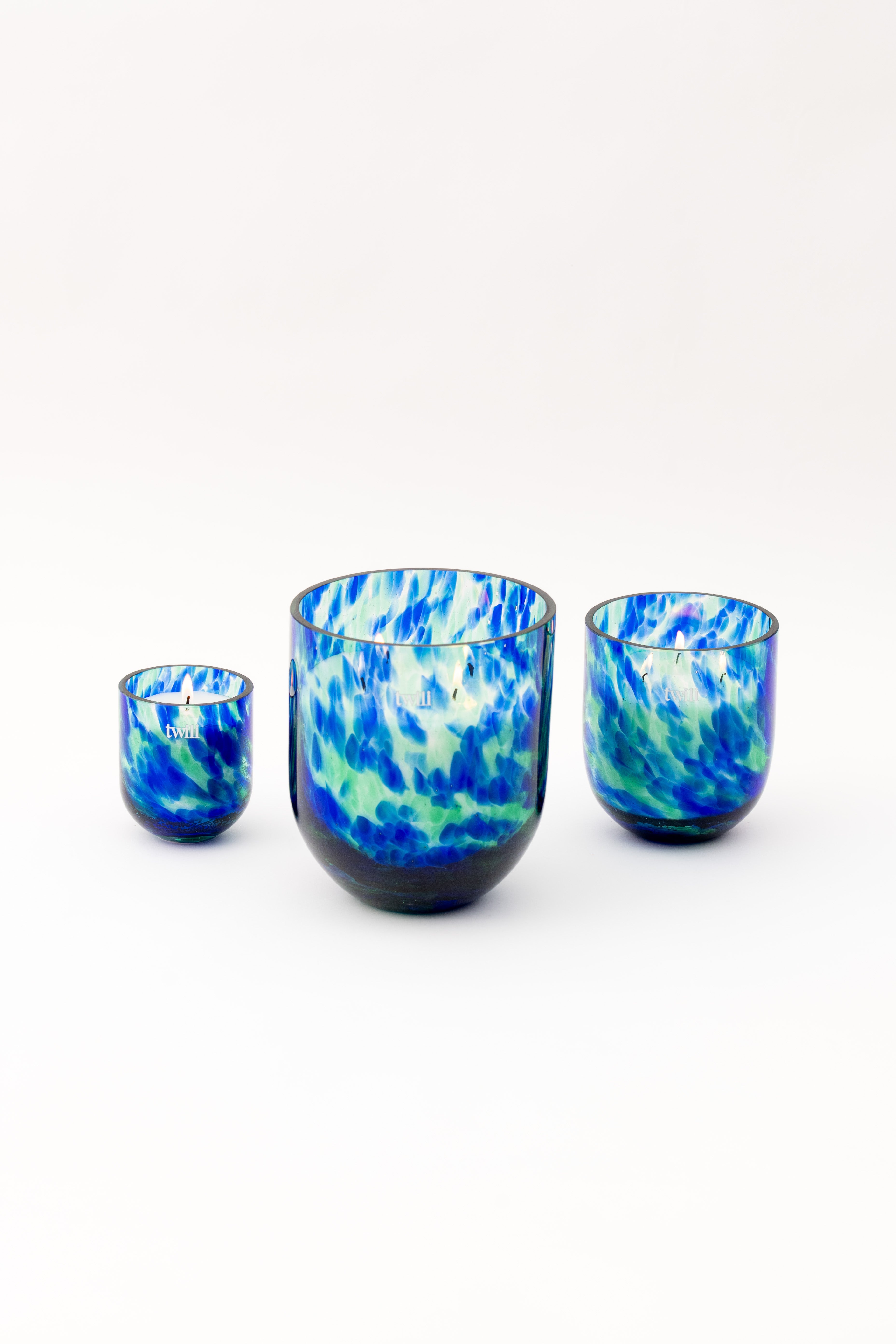 The Blue Sapphire Lotus Indoor Candle