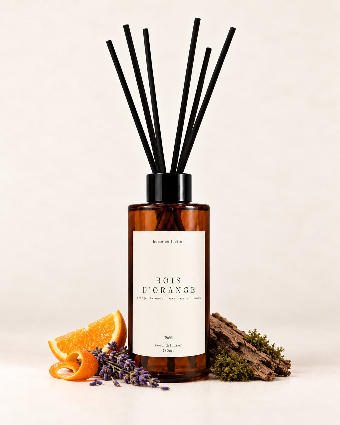 twili Bois d'Orange reed diffuser, 180 ml