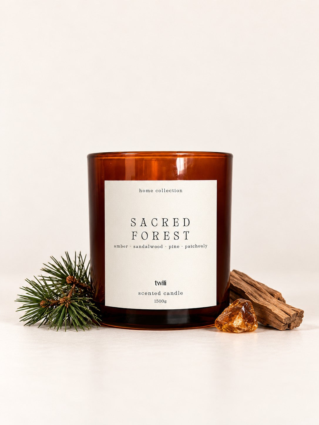 twili Sacred Forest scented candle L, 1500 g