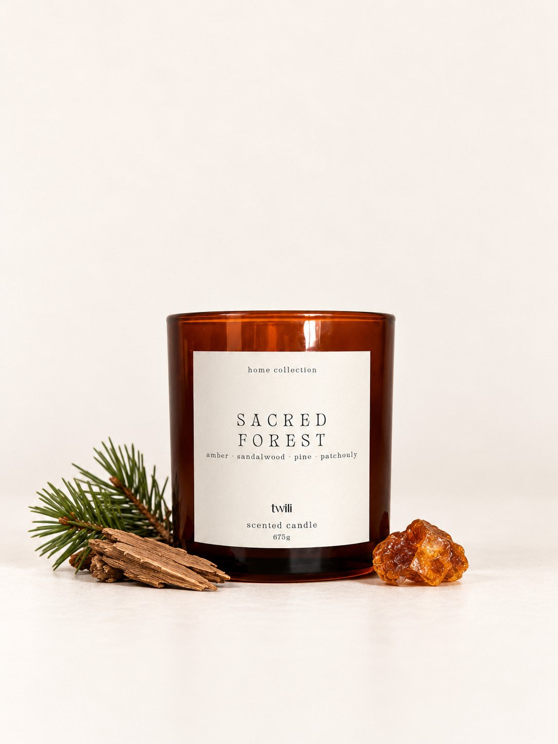 twili Sacred Forest scented candle M, 675 g
