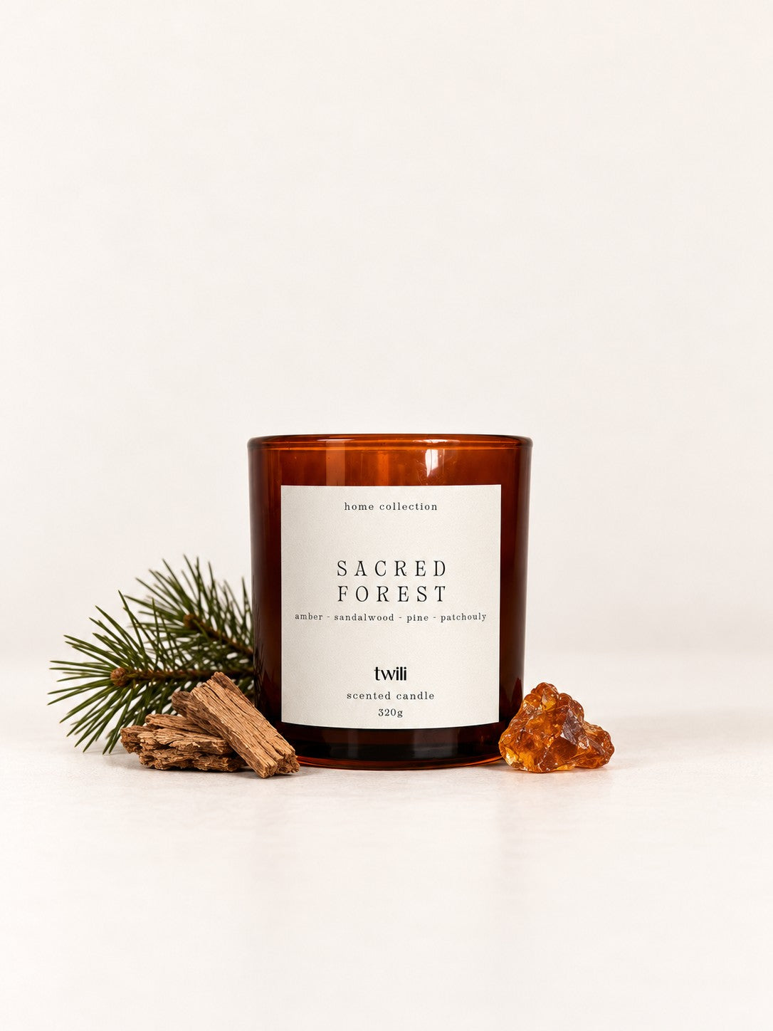 twili Sacred Forest scented candle S, 320 g