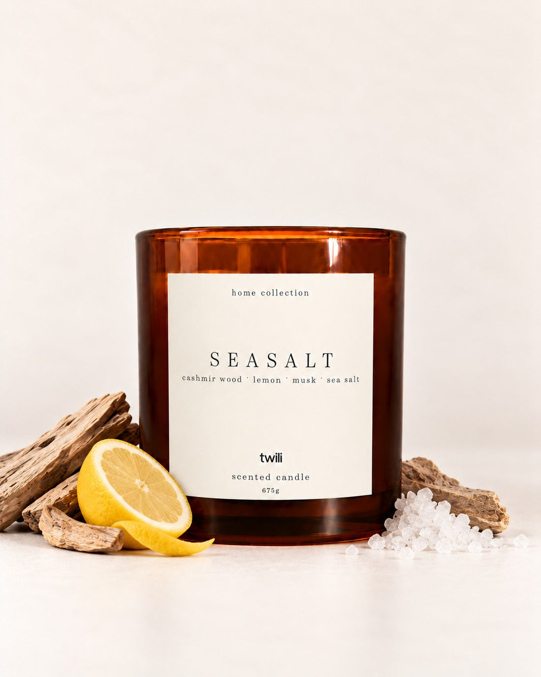 twili Seasalt scented candle M, 675 g