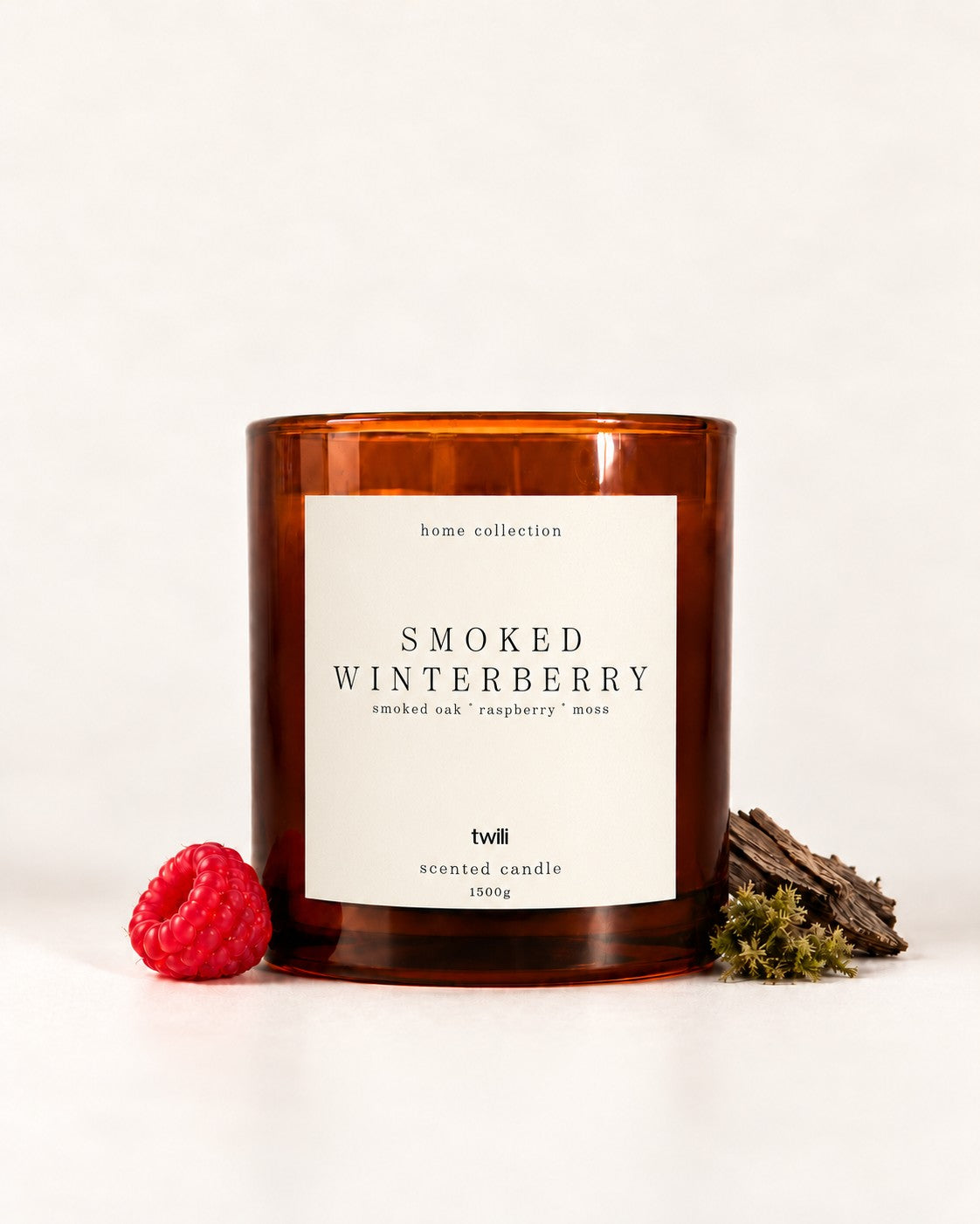 twili Smoked Winterberry scented candle L, 1500 g